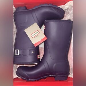 Hunter Women Purple Rain Boots